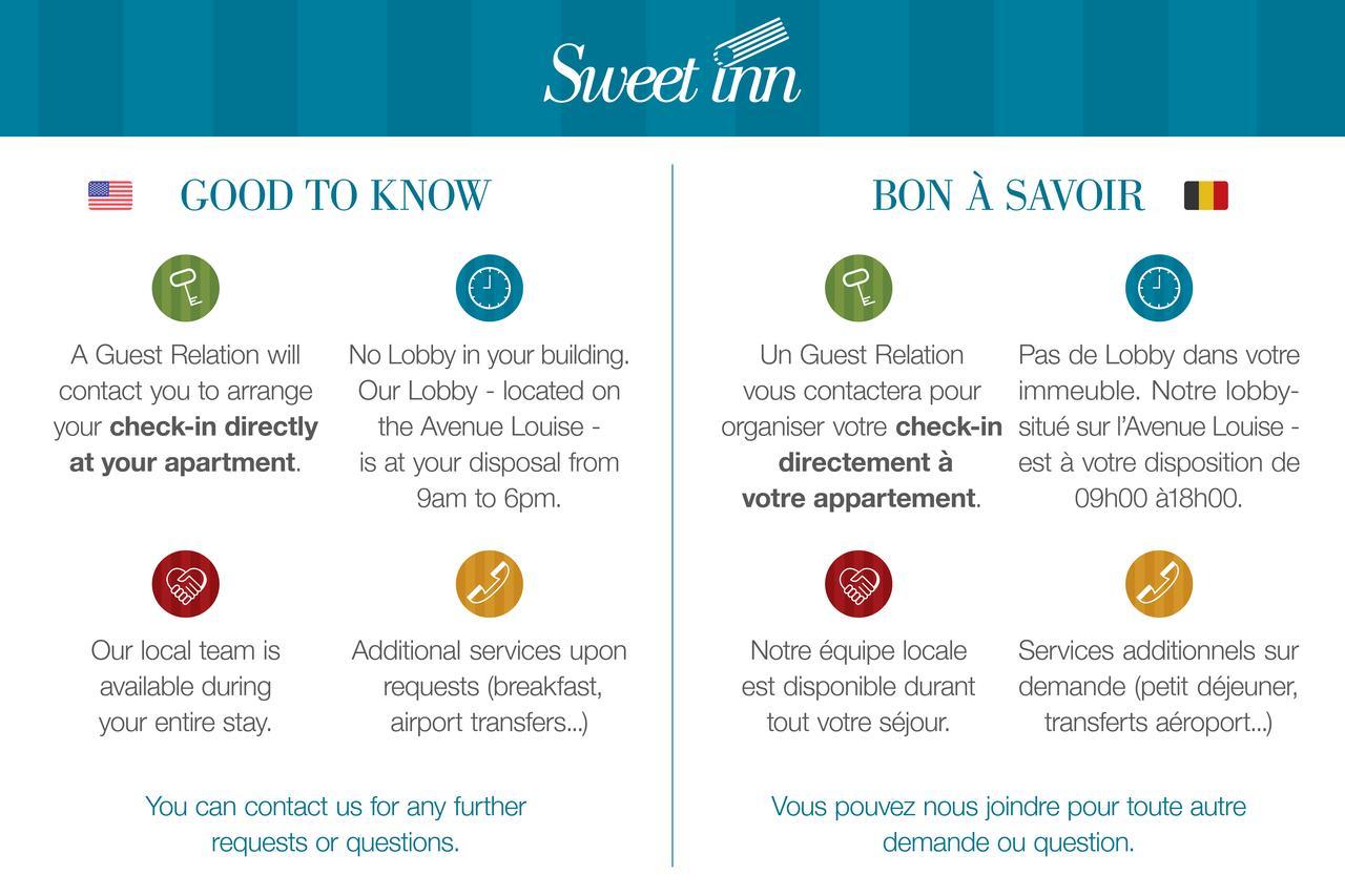 Sweet Inn Apartments - Germoir Bruxelles Eksteriør billede